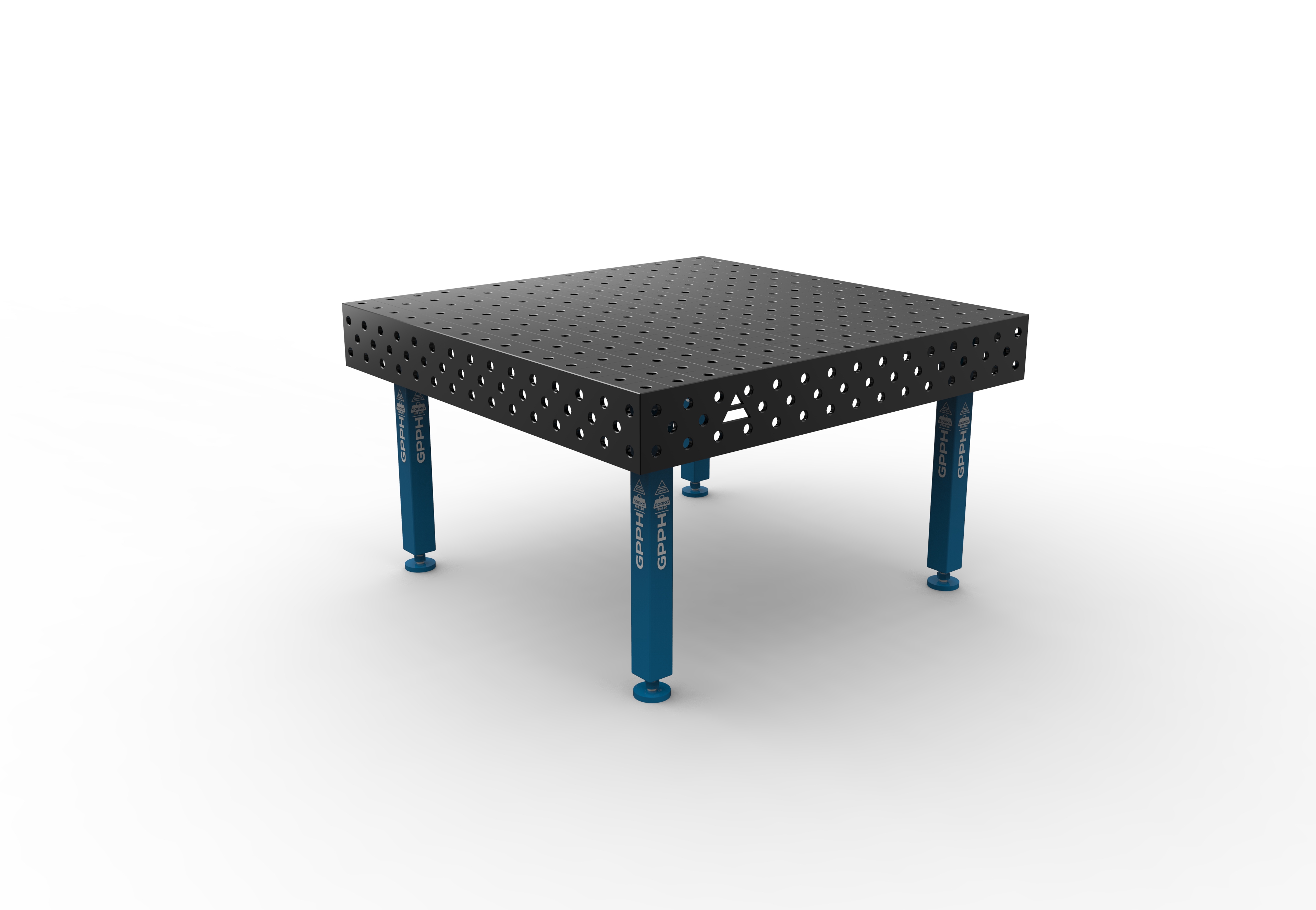 Svejsebord PLUS 1500x1480 grid 100x100 Ø28 - System 28